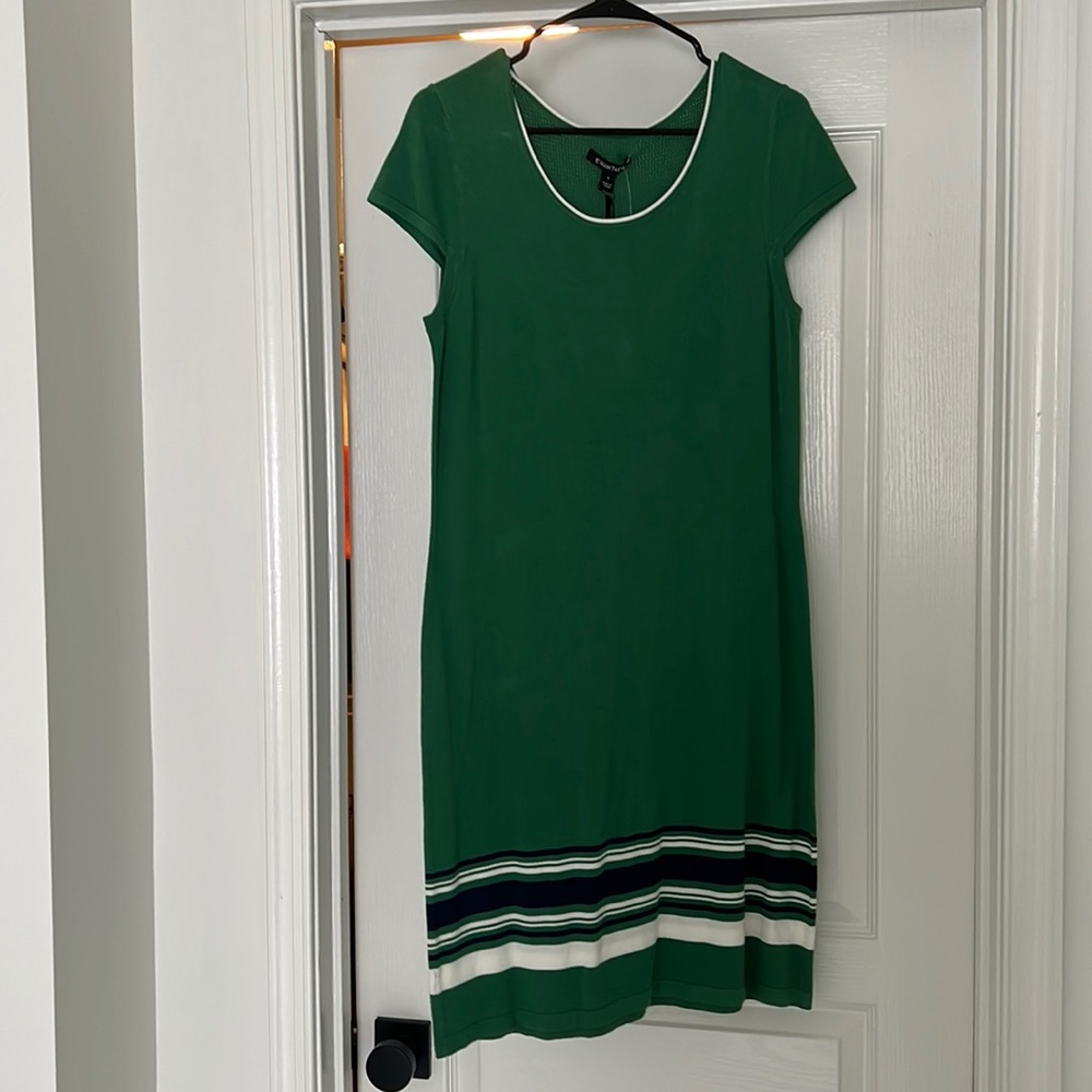 Green midi dress. Never worn